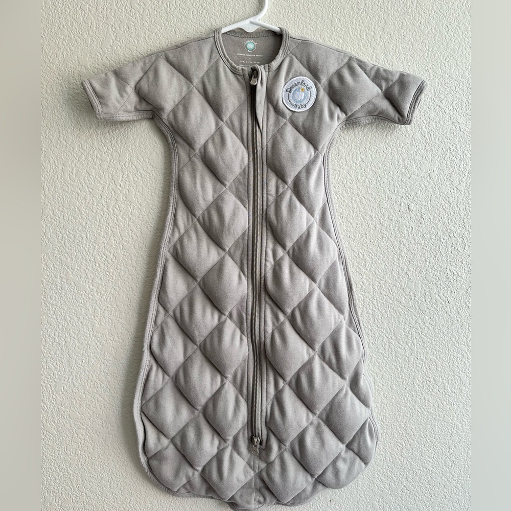 Dreamland Baby Gray Quilted Transition Swaddle